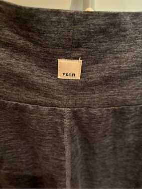 Vuori Charcoal Heather Rise Shine Harem Jogger - Size Small